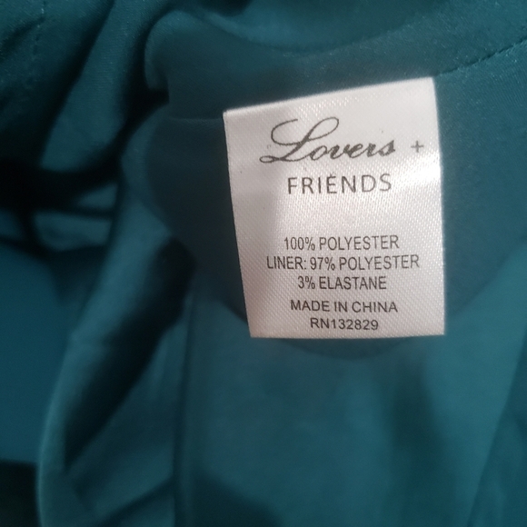 Lovers + Friends Lily High Neck Mini Swing Dress Size Medium - Picture 8 of 11